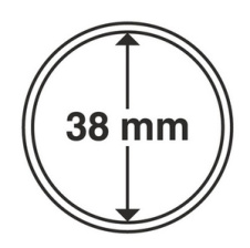 Капсула для монет диаметром 38 мм - Leuchtturm