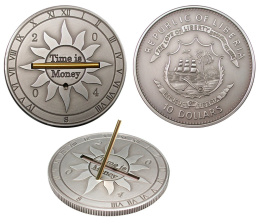 Время - Деньги, 10 франков, Конго, 2004 год