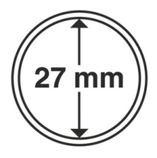 Капсула для монет диаметром 27 мм - Leuchtturm