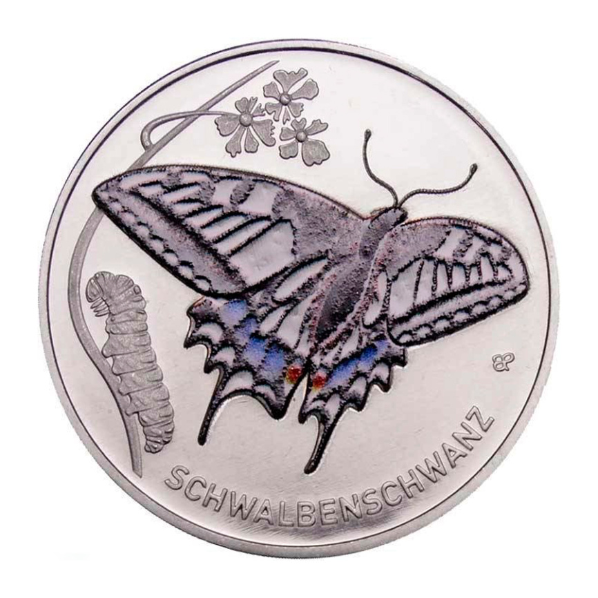 5 евро Германия 2023 - Бабочка Махаон фото 1