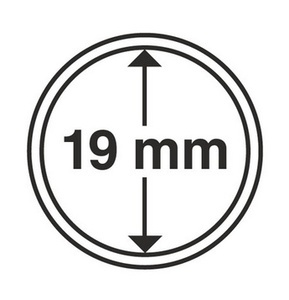 Капсула для монет диаметром 19 мм - Leuchtturm фото 1