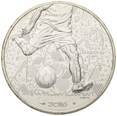 Чемпионат Европы по футболу 2016, 10 евро (euro), Франция фото 1