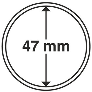 Капсула для монет диаметром 47 мм - Leuchtturm фото 1
