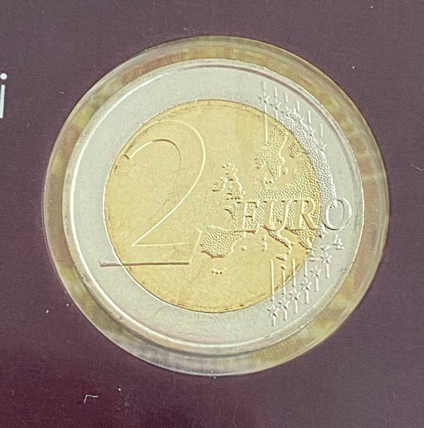 2 евро Андорра 2015 (в блистере) - 25-я годовщина подписания таможенного соглашения с Европейским союзом фото 3