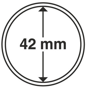 Капсула для монет диаметром 42 мм - Leuchtturm фото 1