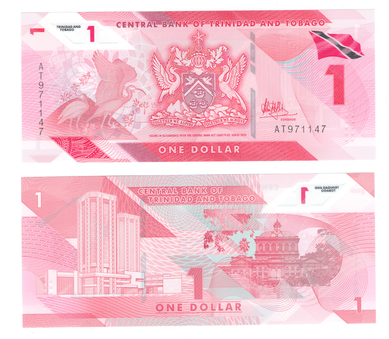 Тринидад и Тобаго 1 доллар 2020 год фото 1