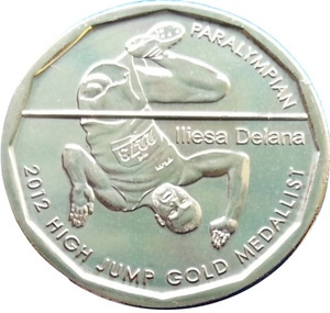 Паралимпийские игры 2012 года - Фиджи 50 центов 2012  фото 1