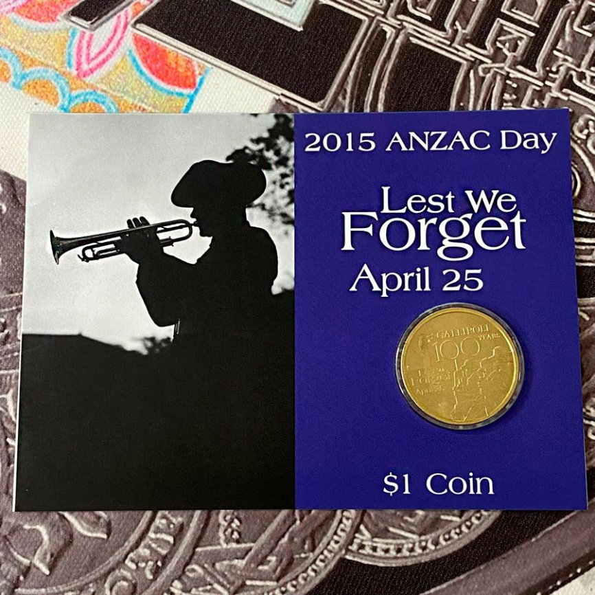 День Анзак - Австралия 2015 - в конверте фото 2