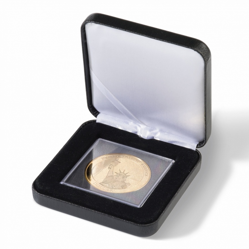 Подарочный футляр (коробка) для монет, формат NOBILE на 1 монету фото 2
