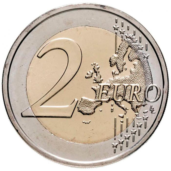 2 евро Италия 2024  - 250 лет Финансовой гвардии фото 2