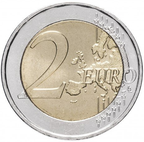 10 лет Экономическому и валютному союзу - 2 евро, Греция, 2009 год фото 2