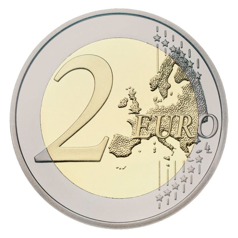 2 евро Эстония 2020 - 200 лет открытию Антарктиды фото 2