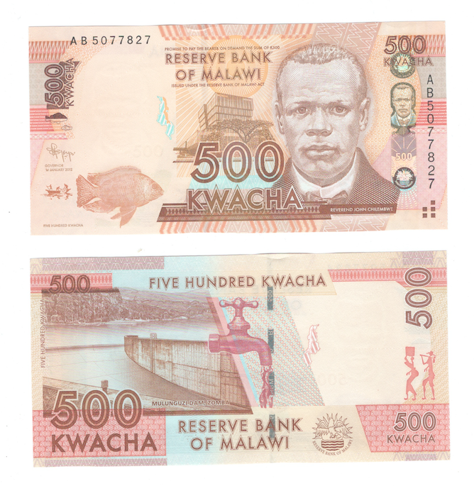 Малави 500 квача 2012 год фото 1
