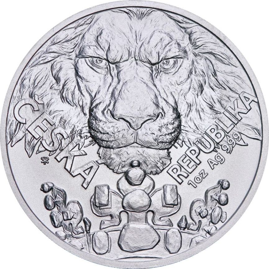 Чешский лев - Ниуэ, 2 доллара, 2023 год фото 1