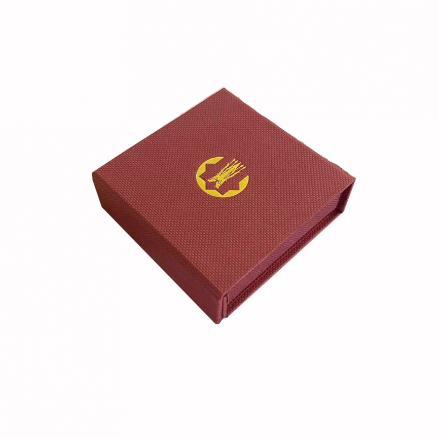 Коробка для монеты в капсуле (44 мм.) Логотип НБ РК фото 1