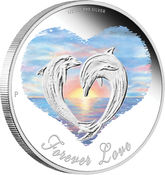 Дельфины - Любовь навсегда, 50 центов, Австралия, 2013 год фото 1