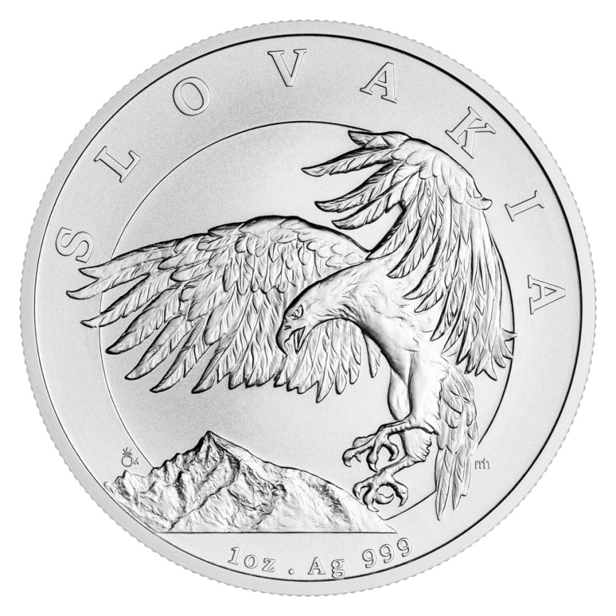 Орел (SLOVAKIA), Ниуэ, 2 доллара, 2024 г фото 1