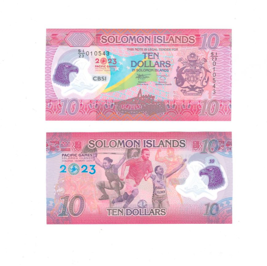 Соломоновы острова 10 долларов 2023 год (юбилейная) фото 1