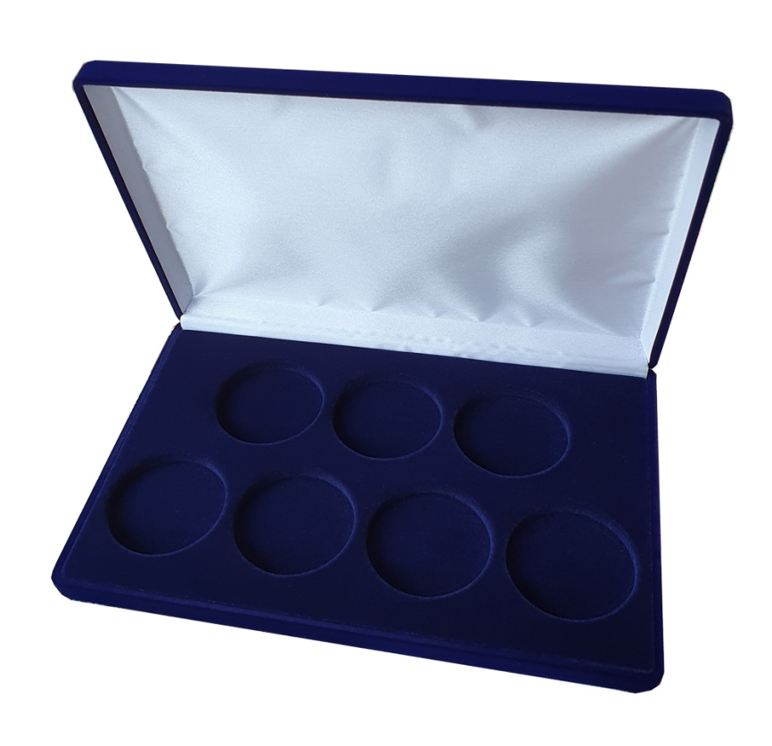 Коробка для 7 монет в капсулах (диаметр 46 мм) фото 1