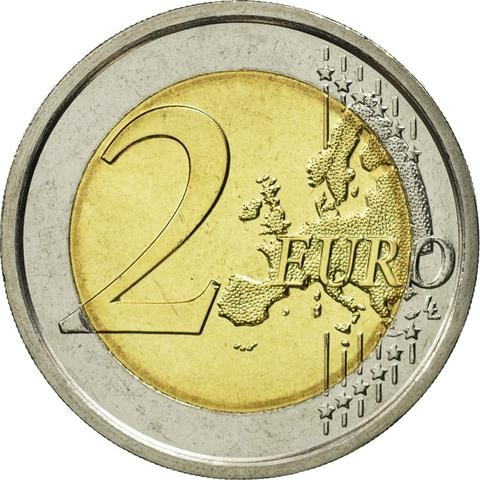 Сан-Марино - 2 евро, регулярный выпуск  фото 2