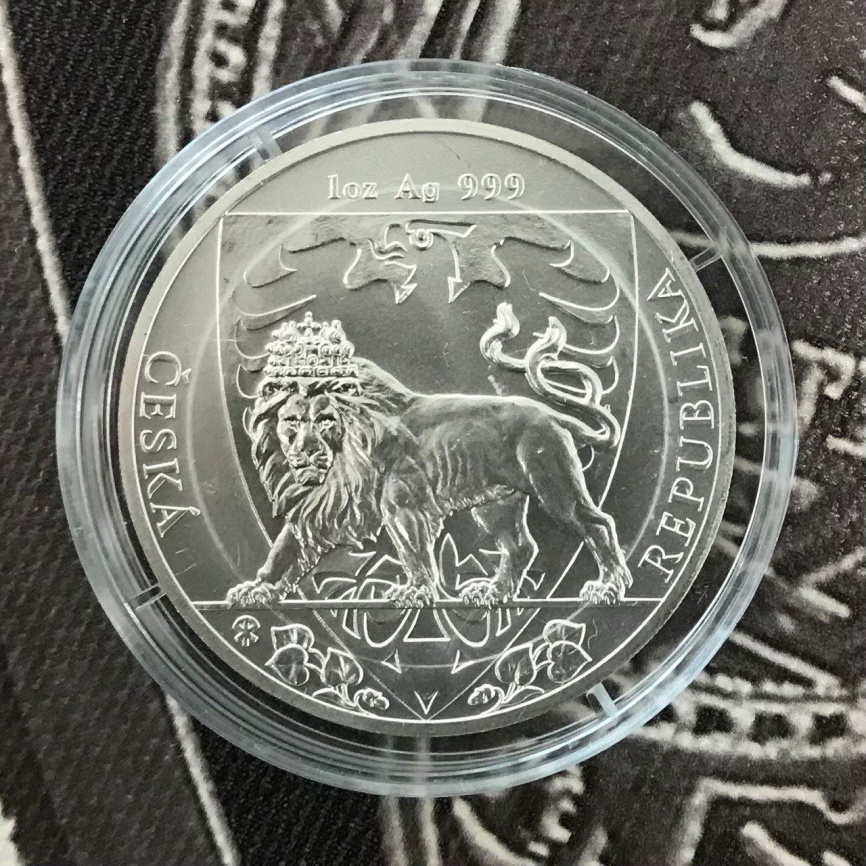 Чешский лев - Ниуэ, 2 доллара, 2020 год фото 3