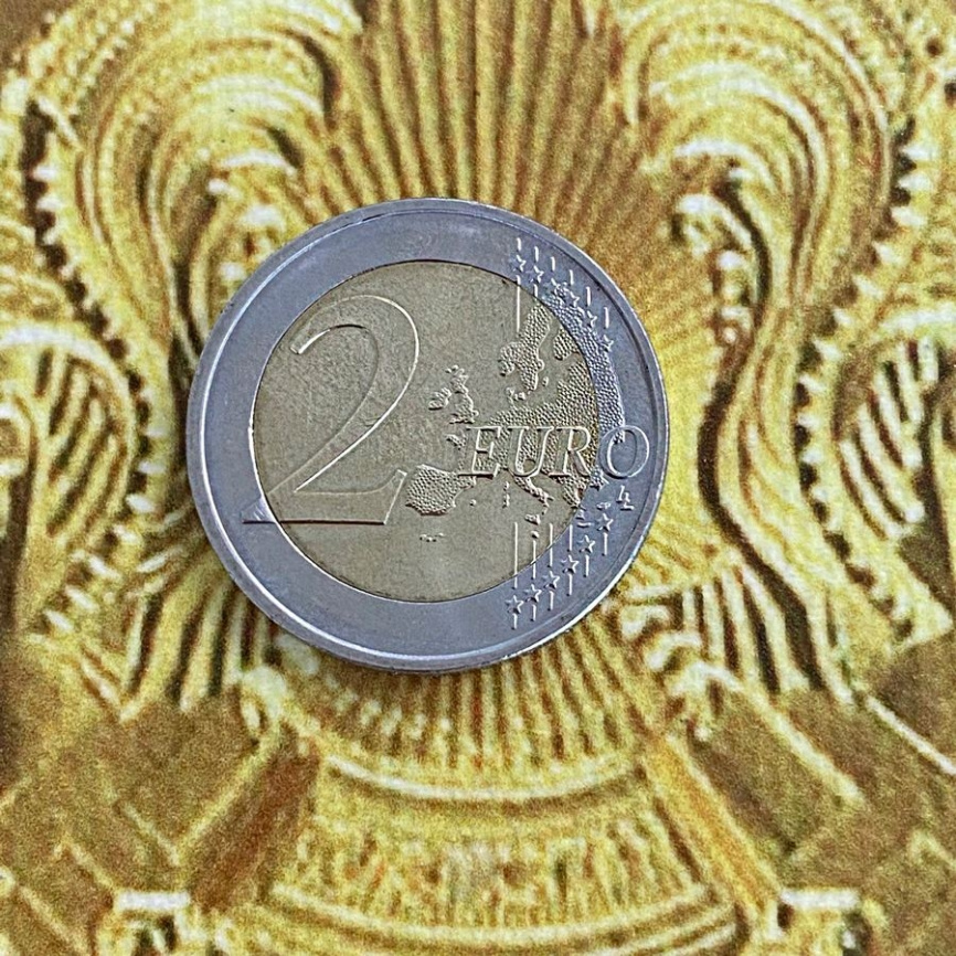 2 евро Франция 2010 - 70 лет речи Шарля де Голля «Ко всем французам» (из обращения) фото 4