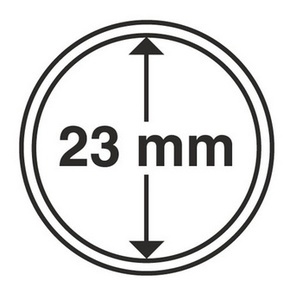 Капсула для монет диаметром 23 мм - Leuchtturm фото 1