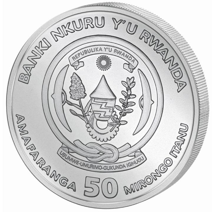 Морская унция "Корабль Катти Сарк" - Руанда, 2024 год фото 2