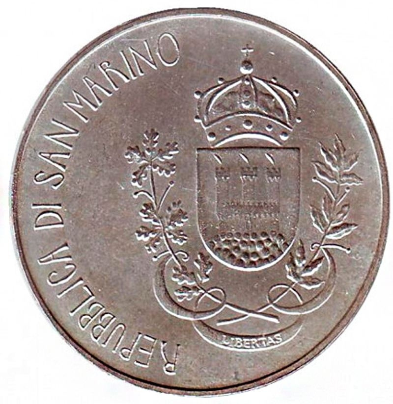 Сан-Марино 500 лир 1981 - Сеятель фото 2