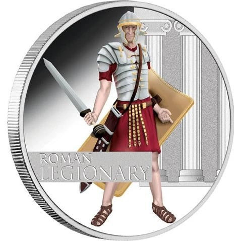 Римский легионер, серия Великие воины - Тувалу, 2010 год фото 1