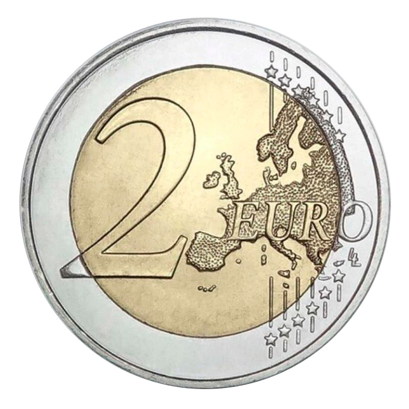 2 евро Ирландия 2023 - 50 лет вступления Ирландии в ЕС фото 2