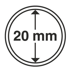 Капсула для монет диаметром 20 мм - Leuchtturm фото 1