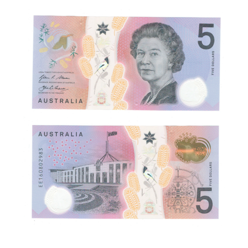 Австралия | 5 долларов | 2016 год фото 1