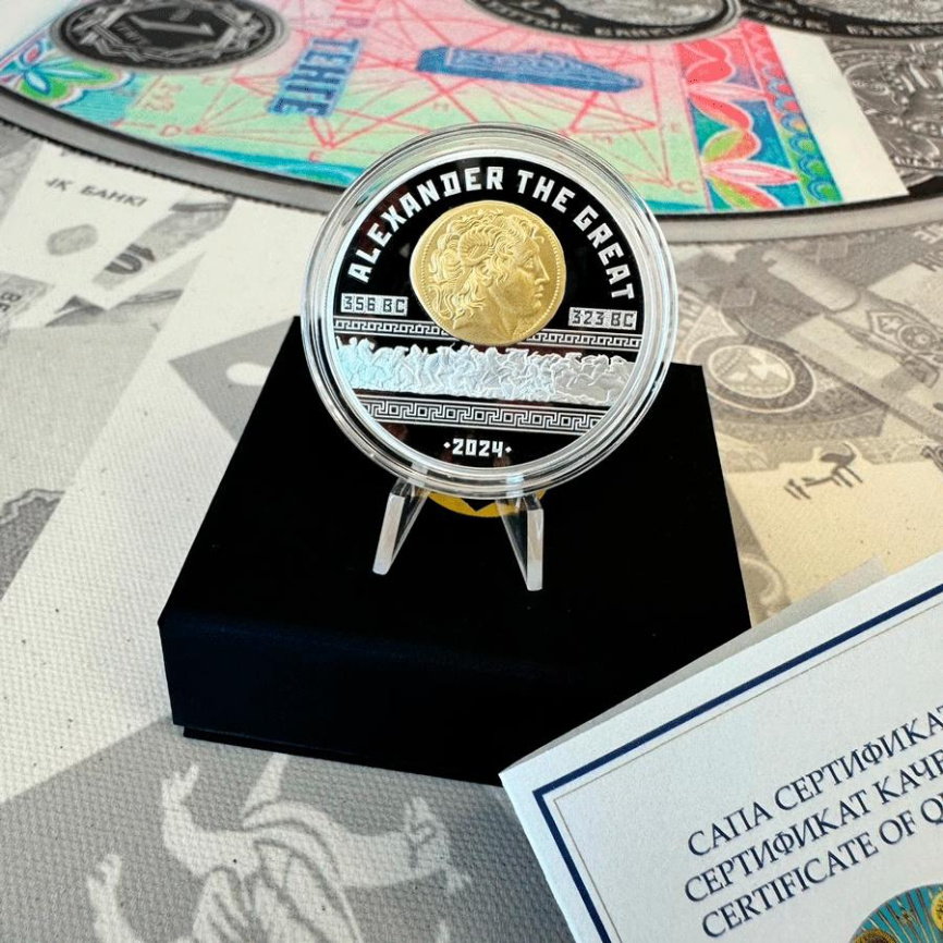 Александр Македонский - ALEXANDER THE GREAT, серия Великие полководцы - 2024 год, 1000 тенге фото 3