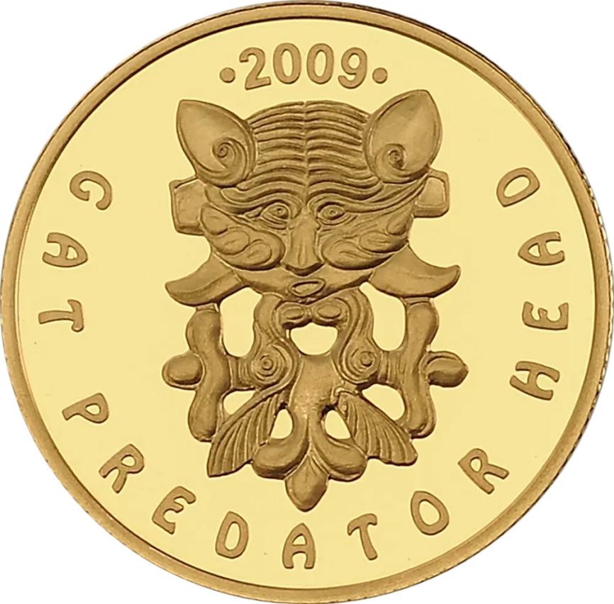 Кошачий хищник с оленями (1.24 гр.) фото 1