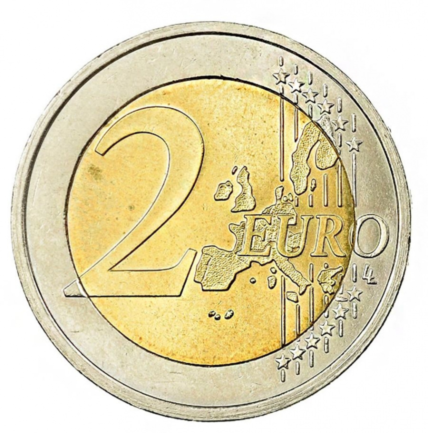 2 евро Франция 2012 - Регулярный выпуск 2007-2021 гг фото 2