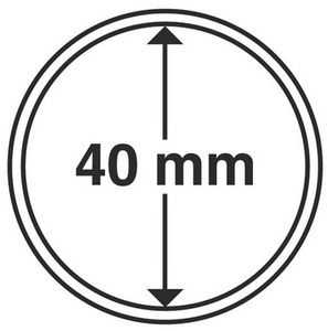 Капсула для монет диаметром 40 мм - Leuchtturm фото 1