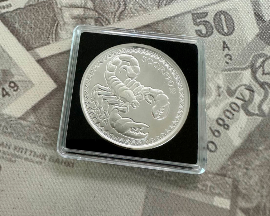 Скорпион - Чад, 500 франков, 2022 год фото 3