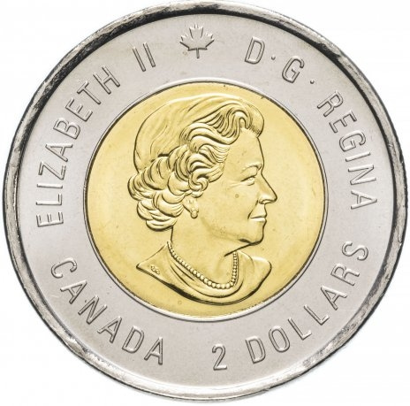 200 лет со дня рождения Джона Макдональда - 2 доллара 2015 год, Канада фото 2