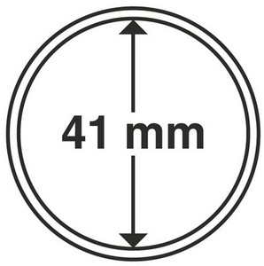 Капсула для монет диаметром 41 мм - Leuchtturm фото 1