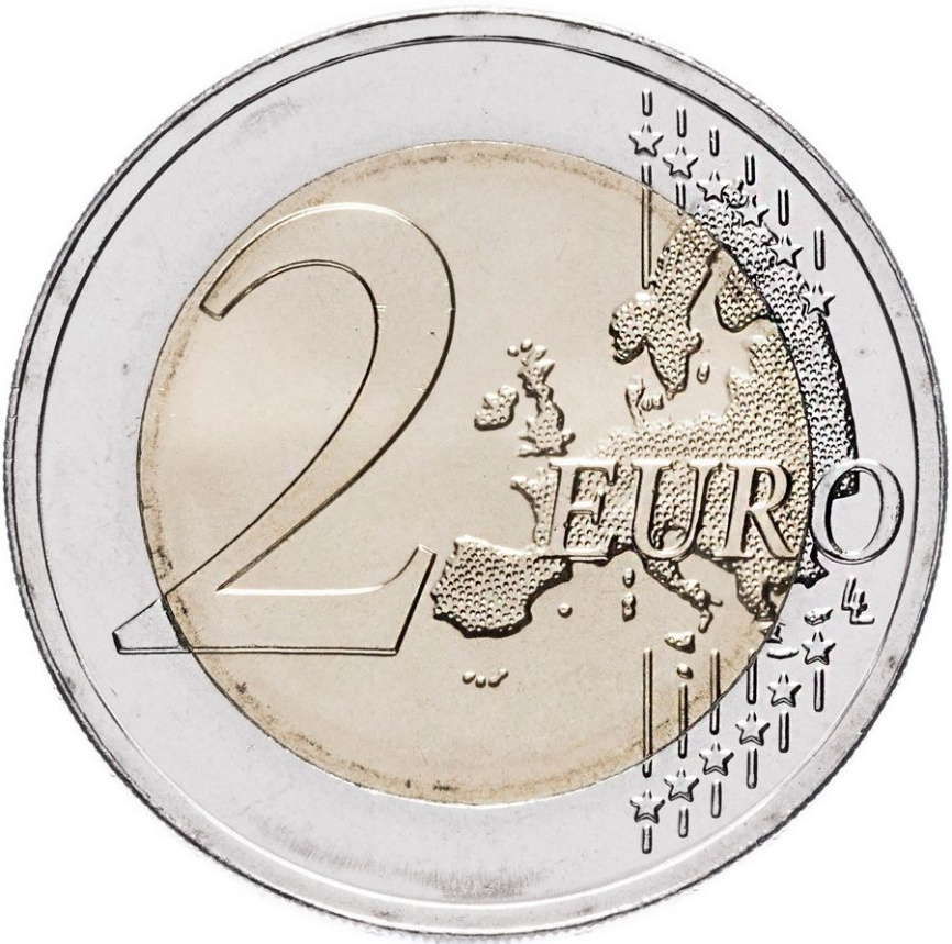 2 евро Литва 2017 - Вильнюс фото 2