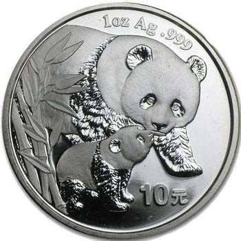 Панда - Китай, 10 юаней, 2004 год  фото 1