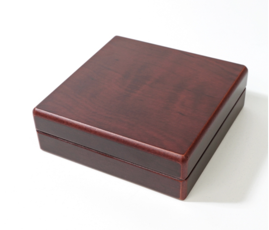 Деревянный футляр Volterra для 1 монеты Leuchtturm фото 3