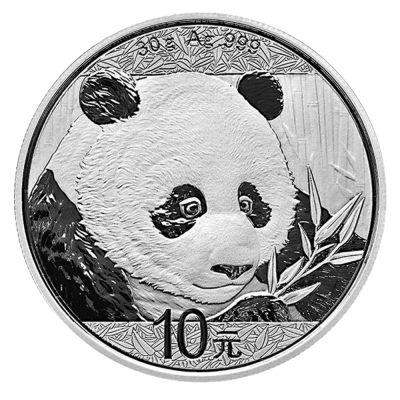 Панда - Китай, 10 юаней, 2018 год фото 1