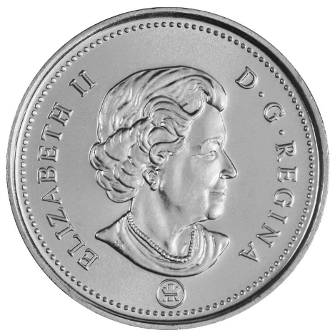 Медаль за храбрость Bravery (Кленовый лист) - 25 центов 2006 год, Канада фото 2