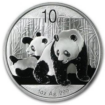 Панда - Китай, 10 юаней, 2010 год фото 1