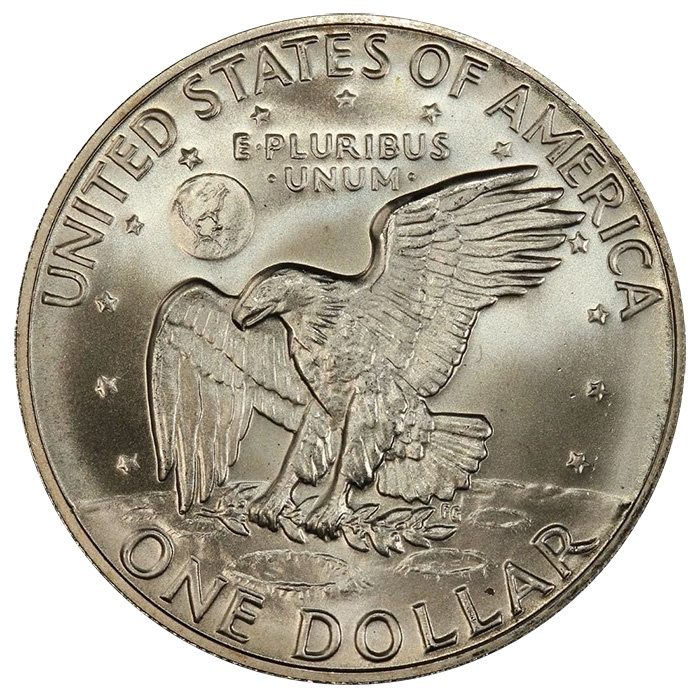 Доллар Эйзенхауэра - Лунный доллар США фото 1