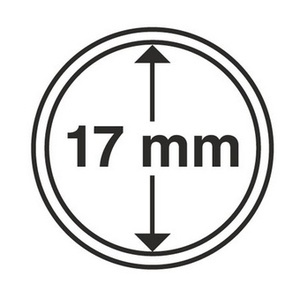 Капсула для монет диаметром 17 мм - Leuchtturm фото 1