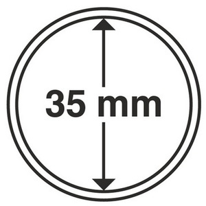 Капсула для монет диаметром 35 мм - Leuchtturm фото 1