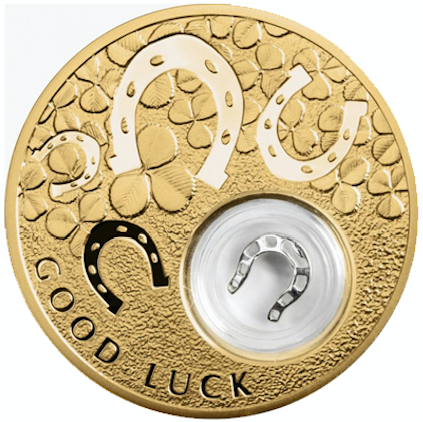 Монета на удачу ПОДКОВА - 2 доллара, о. Ниуэ фото 1